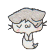 Ghost cat Mi~i chan sticker #5832290