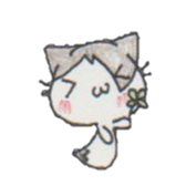 Ghost cat Mi~i chan sticker #5832296