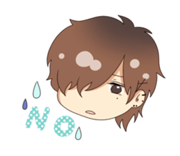 shiftless boy sticker #5832581