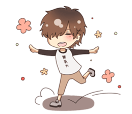 shiftless boy sticker #5832590