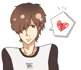 shiftless boy sticker #5832599