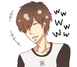 shiftless boy sticker #5832600