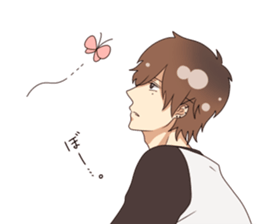 shiftless boy sticker #5832601