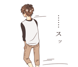 shiftless boy sticker #5832605