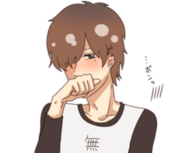 shiftless boy sticker #5832606