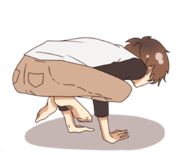 shiftless boy sticker #5832616