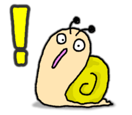 Snail's happy sticker6 sticker #5833270
