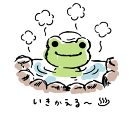 pickles the frog sticker #5833459