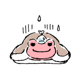 pickles the frog sticker #5833466