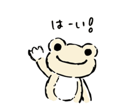 pickles the frog sticker #5833476