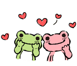 pickles the frog sticker #5833480