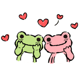 pickles the frog sticker #5833480
