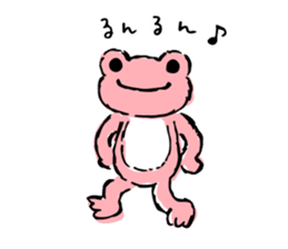 pickles the frog sticker #5833482
