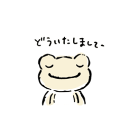 pickles the frog sticker #5833484