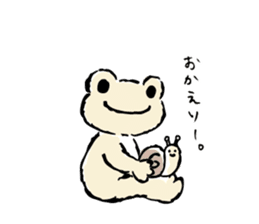 pickles the frog sticker #5833485