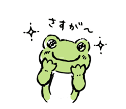 pickles the frog sticker #5833486