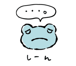 pickles the frog sticker #5833488