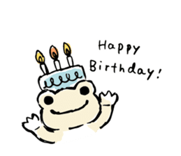 pickles the frog sticker #5833494