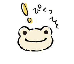 pickles the frog sticker #5833496