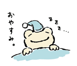 pickles the frog sticker #5833497