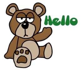 Buddy Bear (English) sticker #5833578