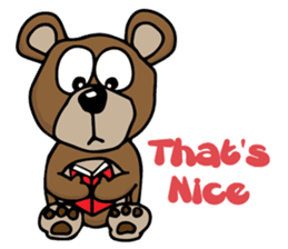 Buddy Bear (English) sticker #5833581