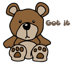 Buddy Bear (English) sticker #5833583