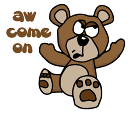 Buddy Bear (English) sticker #5833584