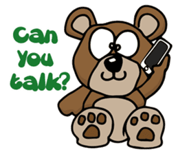 Buddy Bear (English) sticker #5833592