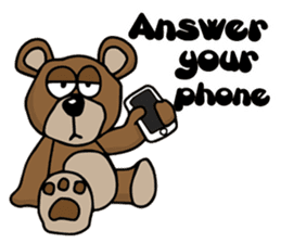 Buddy Bear (English) sticker #5833596