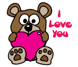 Buddy Bear (English) sticker #5833600