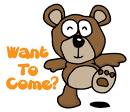 Buddy Bear (English) sticker #5833602
