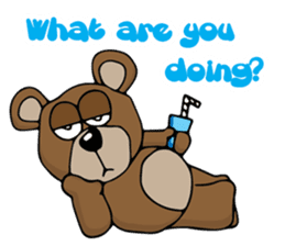 Buddy Bear (English) sticker #5833604