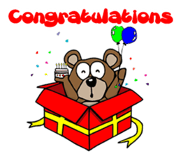 Buddy Bear (English) sticker #5833609