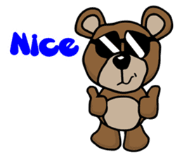 Buddy Bear (English) sticker #5833614