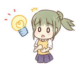 Daily Schoolgirls sticker #5833903