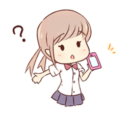 Daily Schoolgirls sticker #5833906