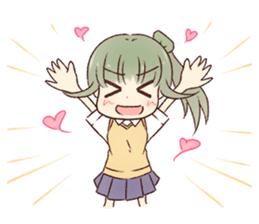 Daily Schoolgirls sticker #5833912