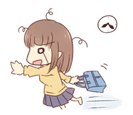 Daily Schoolgirls sticker #5833923