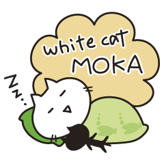 white cat.MOKA[English]