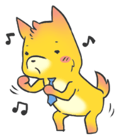 Shin the wolf sticker #5834499