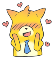 Shin the wolf sticker #5834504