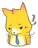 Shin the wolf sticker #5834506