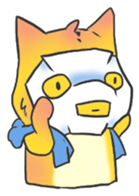 Shin the wolf sticker #5834513