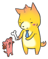 Shin the wolf sticker #5834517