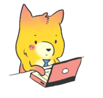 Shin the wolf sticker #5834519