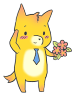 Shin the wolf sticker #5834523