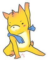 Shin the wolf sticker #5834529