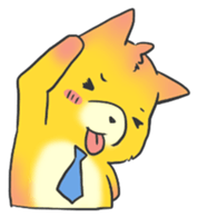 Shin the wolf sticker #5834534