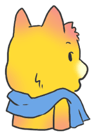 Shin the wolf sticker #5834535